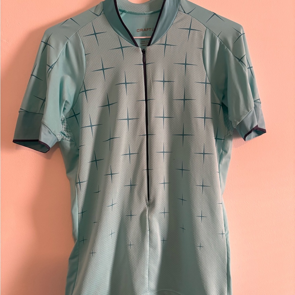 Craft Sky Blue Cycling Top